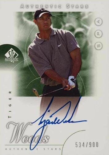 2001 SP Authentic Golf Checklist, Set Details, Buy Boxes, Auctions List