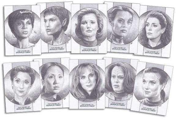 2021 Rittenhouse Women of Star Trek Art & Images Trading Cards - Early Images 6