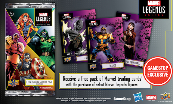 2021 Upper Deck Marvel Legends Series Checklist Set Info Pack