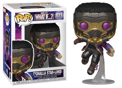 Funko Pop! Marvel: What If… - T'Challa Star-Lord Metallic #871