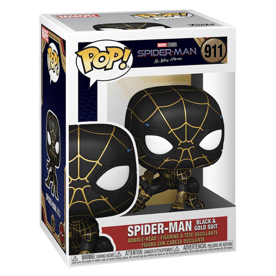 Spider-Man: No Way Home - Spider-Man Diamond Glitter Pop! Vinyl Figure &  T-Shirt Box Set by Funko