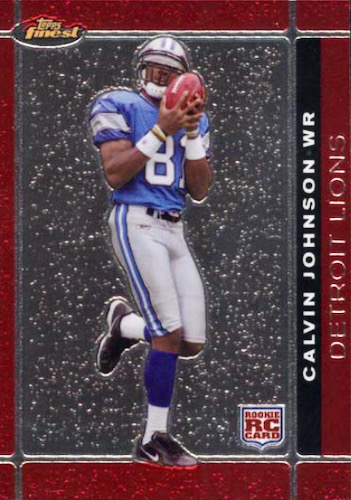 Calvin Johnson Football Card (Detroit Lions, WR) 2008 Upper Deck