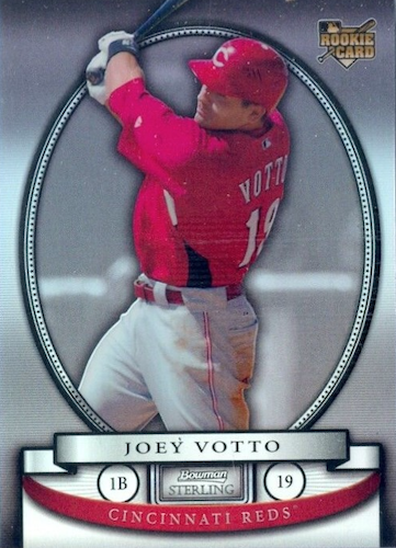 2011 TOPPS ALL-STAR GAME WORKOUT JERSEY SPARKLE JOEY VOTTO # 04/60 REDS