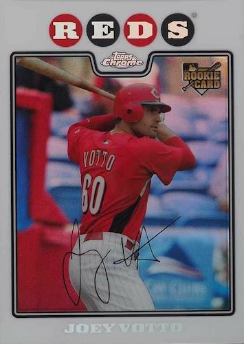 Joey Votto Rookie Card Rookie Year Baseball Cards