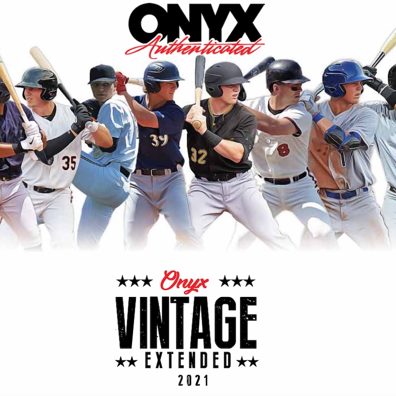 2021 Onyx Vintage Extended Baseball Checklist, Set Info, Boxes