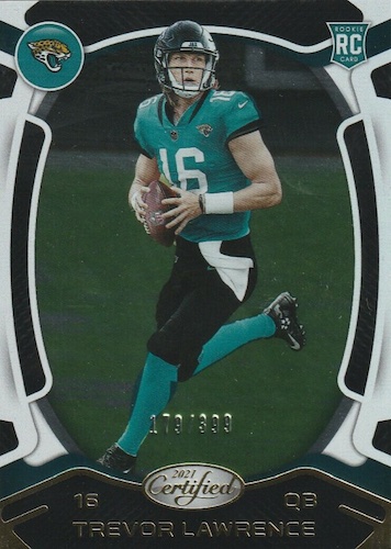 Jacksonville Jaguars: Trevor Lawrence 2021 White Jersey - Officially L