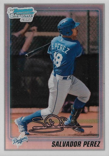 2012 Topps # 343 SALVADOR PEREZ ROOKIE Kansas City Royals HR POWER LOOK HOT  $$