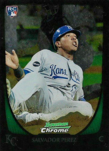 Salvador Perez Autographed Card