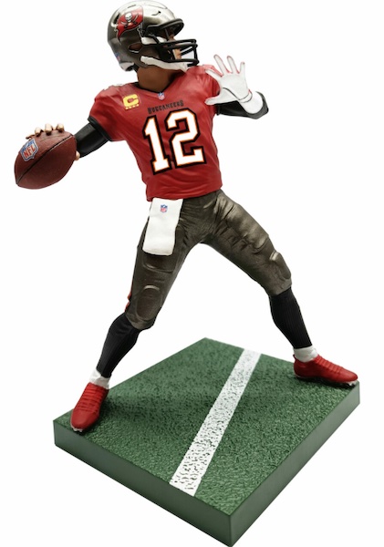 NFL 2008 Wave 2 Tom Brady 3 Action Figure