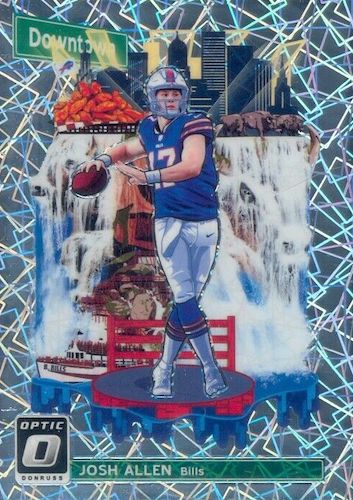 Josh Allen 2018 Certified #4 New Generation Jersey Card RC