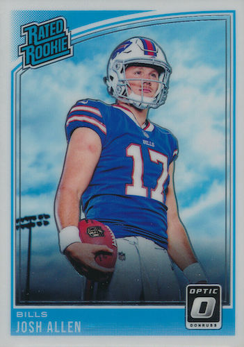 Josh Allen Future Stock Firebaugh High School Rookie Card 6/100