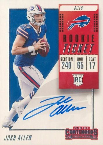 2018 Panini XR Rookie Patch Autograph - Josh Allen SIGNATURE RC RPA Digital  Card