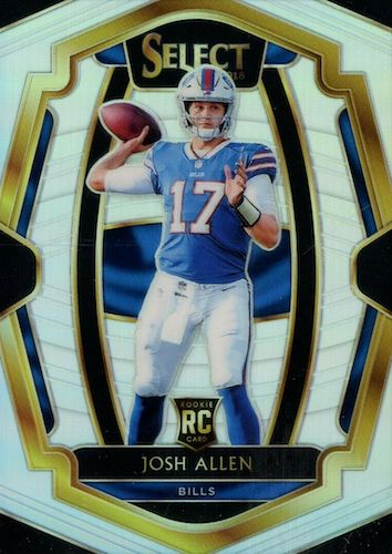 2022 Panini Select Draft Picks Concourse #100 Josh Allen Wyoming Cowboys