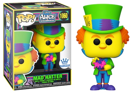 Alice in Wonderland Alice Glow Blacklight Pop! Enamel Pin