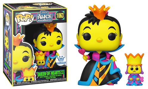 Funko Pop! Alice in Wonderland (Funko Shop Exclusive) Black Light Set of 4