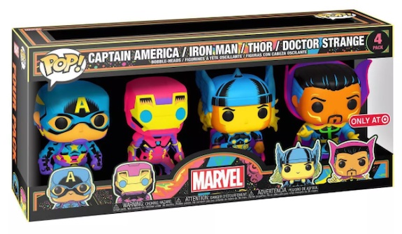 Funko Pop Marvel Black Light Checklist, Gallery, Exclusives List, Variants