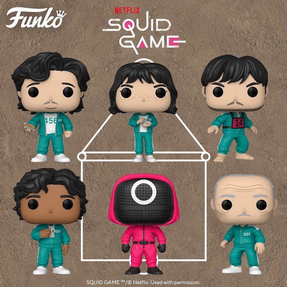  Funko POP TV: Squid Game- Player 001:Oh il-NAM Multicolor :  Funko: Toys & Games