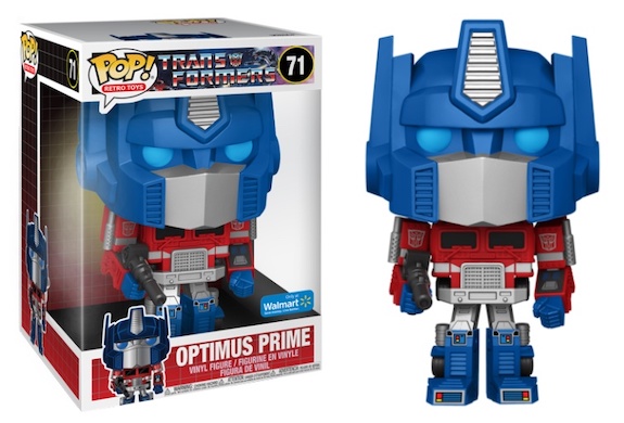 optimus prime 10 inch pop