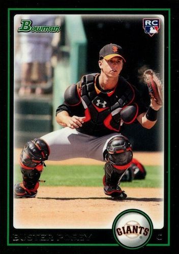 2008 SALEM KEIZER VOLCANOES SF GIANTS BUSTER POSEY ROOKIE CARD