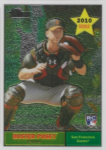 BUSTER POSEY 2008 Donruss Elite School Colors Jersey Signed Florida St  Autograph