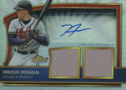 Freddie Freeman Game-Used Autographed Jersey