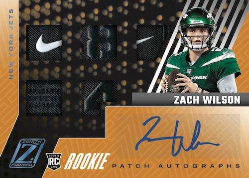 2021 Panini Zenith Football Checklist, Set Details, Boxes, Reviews