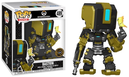  Funko Pop! Super: Blizzard 30th Anniversary Overwatch Bastion # 489 - Exclusive Collectible Vinyl Figure : Toys & Games