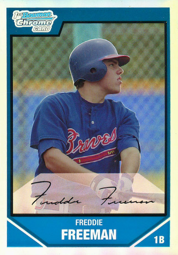 Freddie Freeman Rookie Card Rankings and Other Key Early Cards