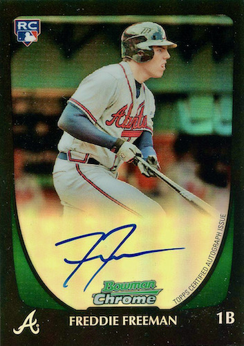 Top Freddie Freeman Cards, Best Rookies, Key Autographs List