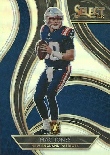 2022 Panini Select Draft Picks Mac Jones Select Stars Insert