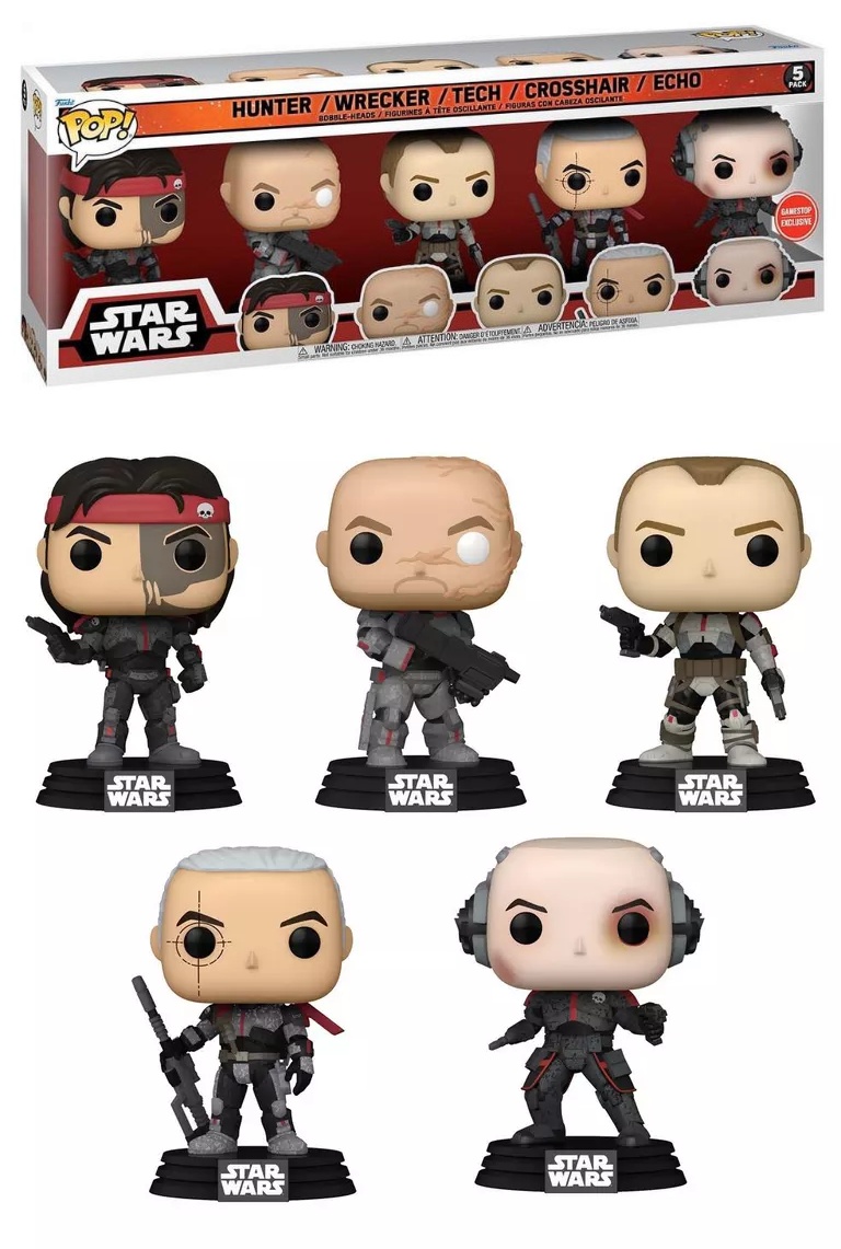 the bad batch funko pop