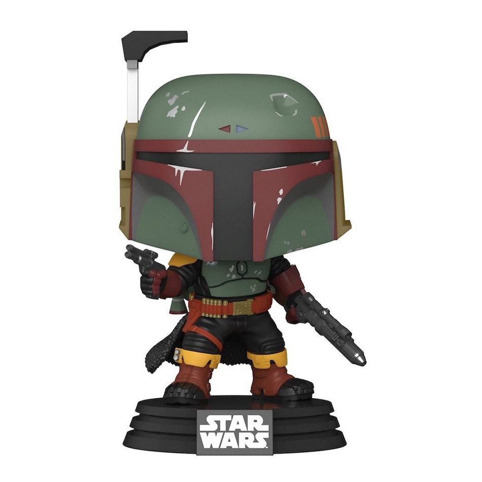 Funko Pop Vinyl Figurine Mandalorian with Pouch #585 - Book Of