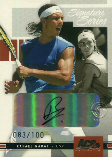 Top Rafael Nadal Tennis Cards, Rookie Cards, Best Autographs