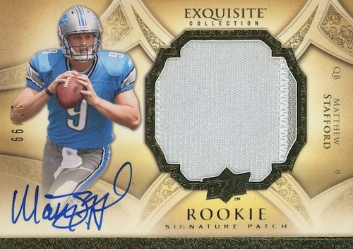 Matthew Stafford Rookie Cards Guide, Top List, Best Autographs