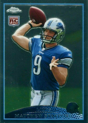 NFL Matthew Stafford Signed Trading Cards, Collectible Matthew Stafford  Signed Trading Cards