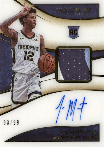 Ja Morant Rookie Cards Guide, Top RC List, Autographs, Valuable