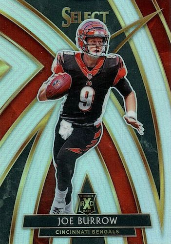 2021 PANINI ILLUSIONS FOOTBALL JOE BURROW CARD No.40 Cincinnati