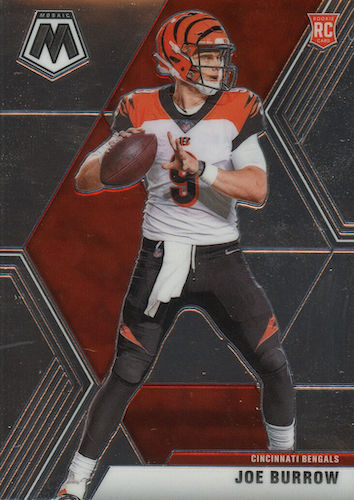 JOE BURROW Card Rare Jersey Number Edition White Uniform - Bengals