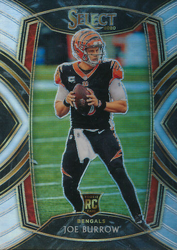 JOE BURROW ROOKIE CARD - BENGALS Jersey #9 