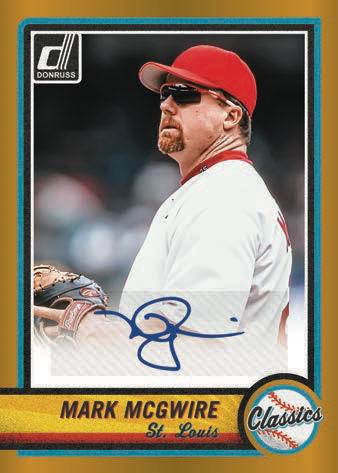 Mark McGwire Cards & Items Baseball Cards Set checklist, prices