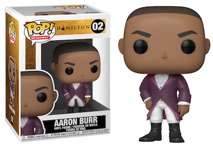 Funko Pop! Hamilton Set of 6: Alexander Hamilton, Aaron Burr, Angelica,  Eliza, Washington and Peggy