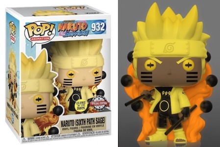 Funko Pop! Naruto (Sixth Path Sage) #932 Glows in the Dark Vinyl MINT