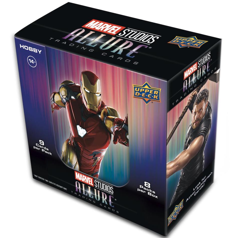 Funko Upper Deck Marvel Pop! Trading Cards Box