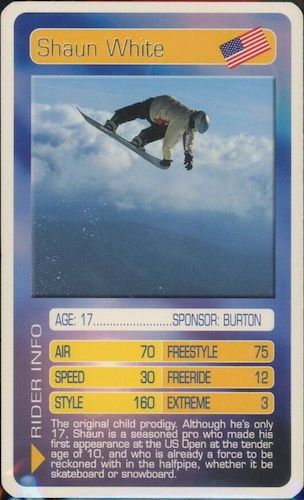 Snowboard Burton Shaun White 2007/2008 :: Snowboard and ski catalog