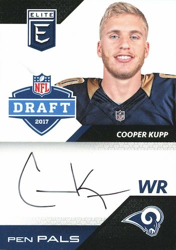 Cooper Kupp - Panini CHROME FOIL RAMS Jersey #18 - ROOKIE / STARS