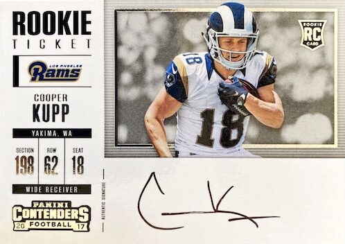 RARE 2017 L.A. Rams ROOKIE Josh Reynolds Panini Contenders ROOKIE