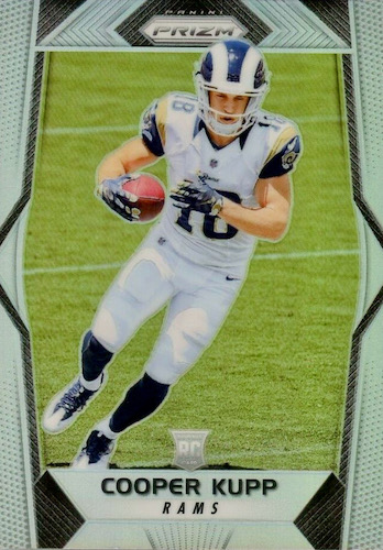 Cooper Kupp 2017 Panini Donruss Rookie Threads Jersey Relic Green