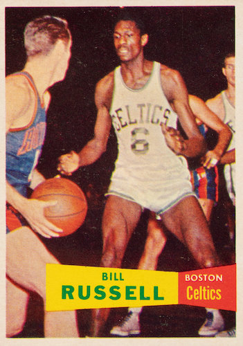 Top Bill Russell Cards, Best Rookies, Autographs, Most Valuable