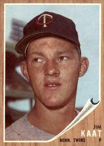  1966 Topps # 445 Jim Kaat Minnesota Twins (Baseball Card) POOR  Twins : Collectibles & Fine Art