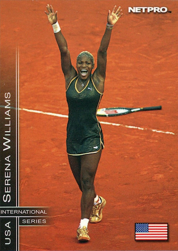 Serena Williams 2003 2024 Netpro #1 Rookie Card PGI 10